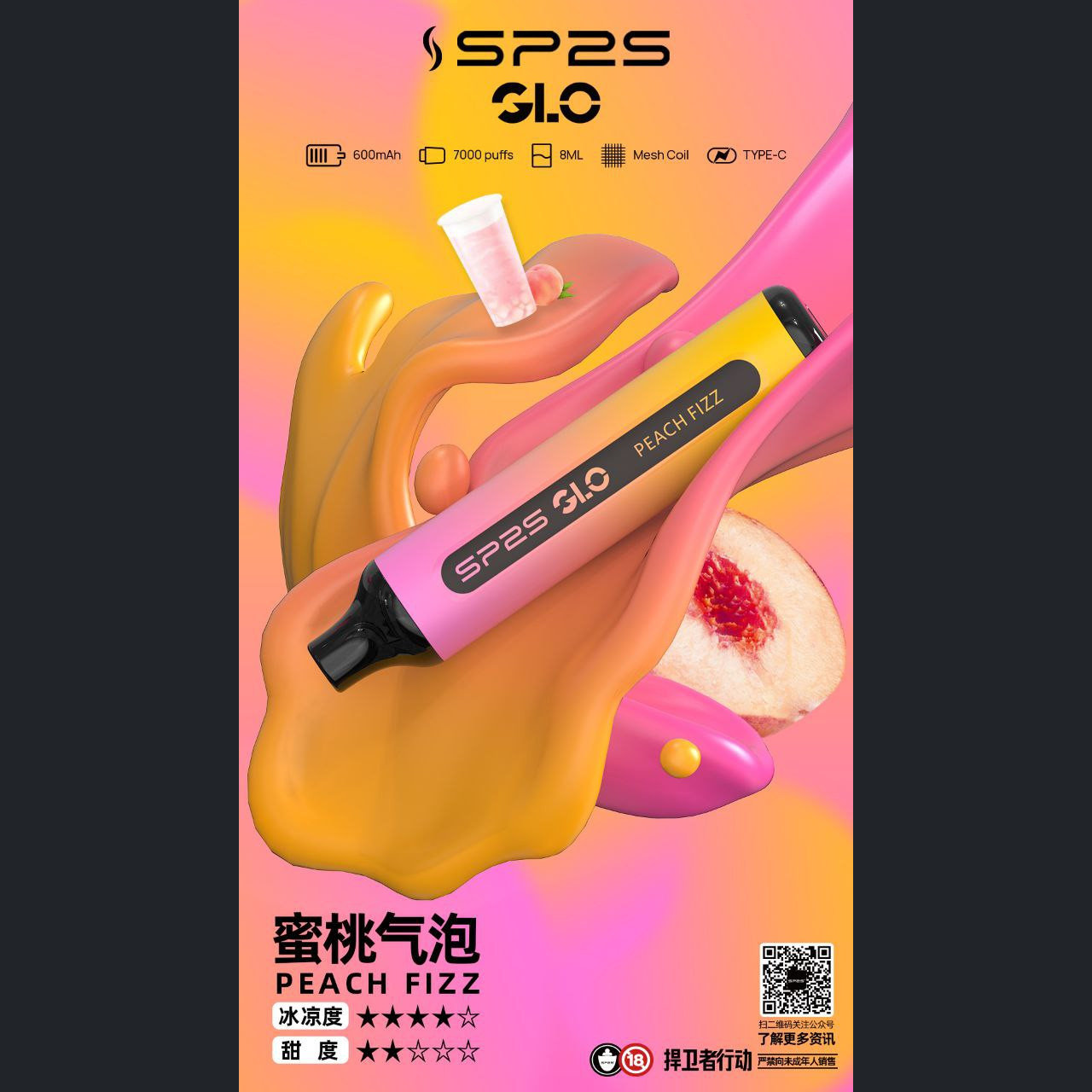 SP2S思博GIO 拋棄式 7000口